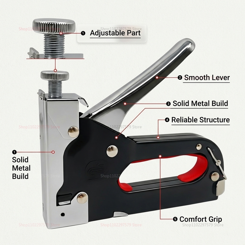 Heavy Duty 3 in 1 Stapler Nail - Electric Stapler Heavy review and price