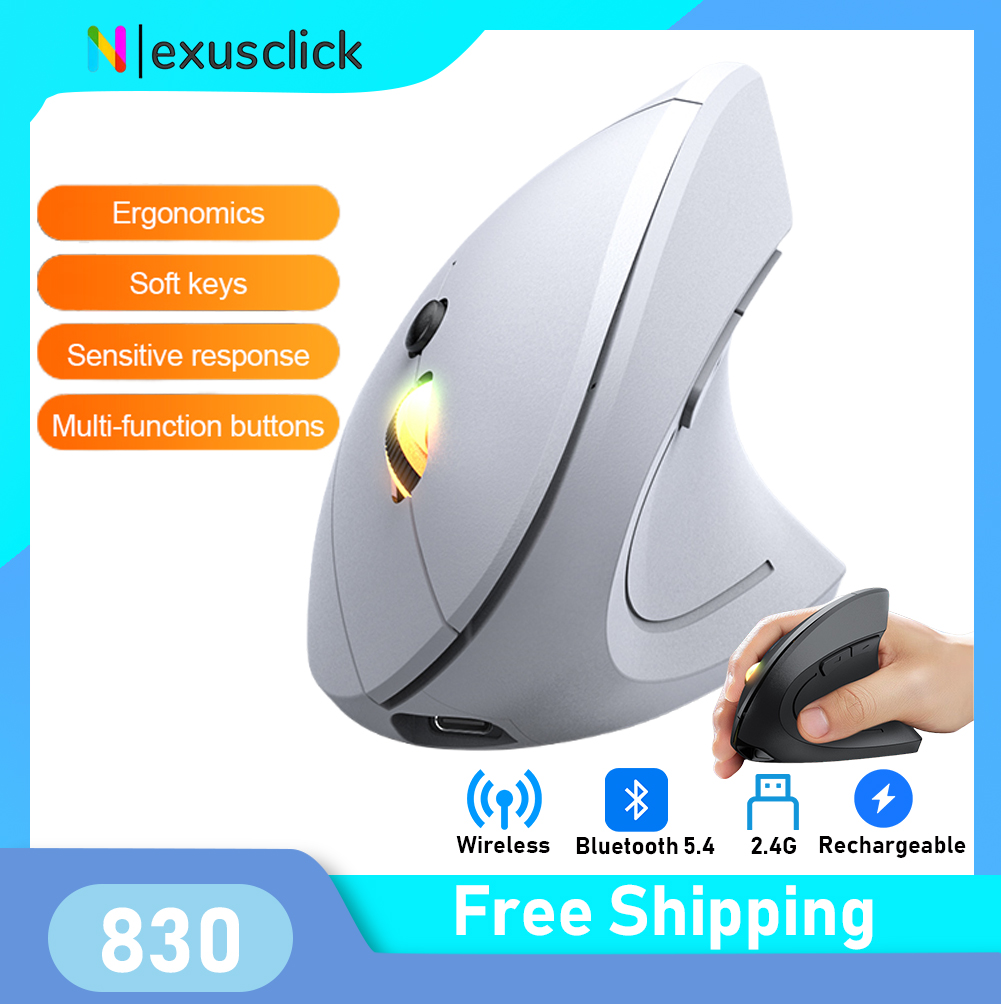 2.4GHz Bluetooth Wireless Mous - Ergonomic Mouse Vertical review and price