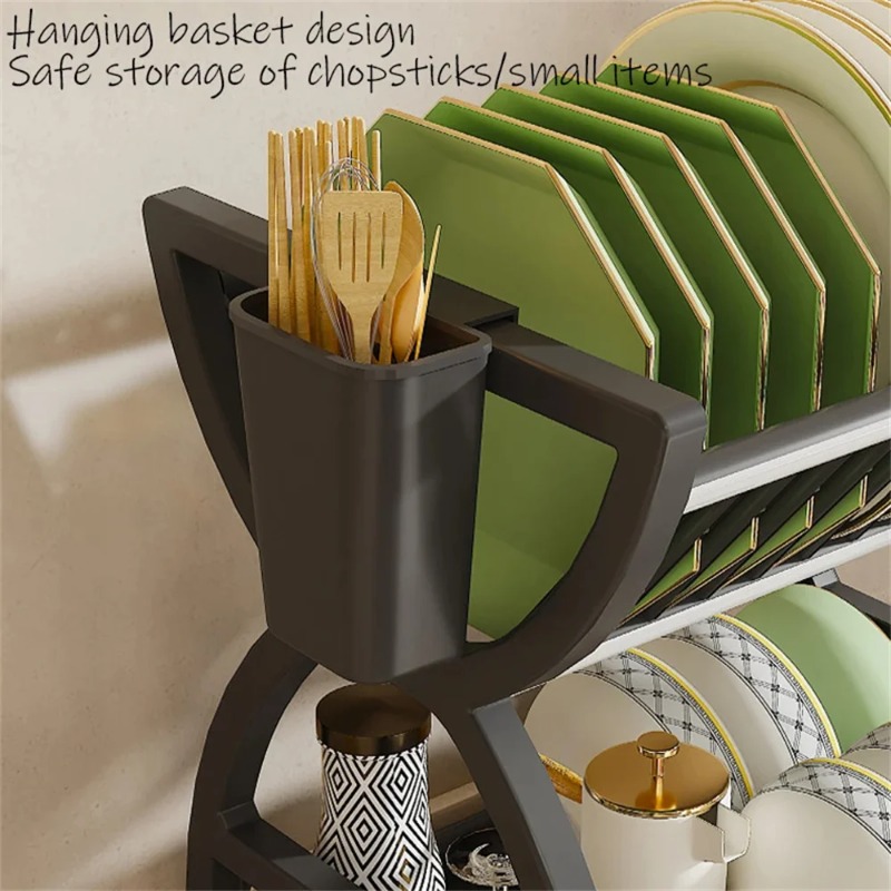 2 Tier Dish Drying Rack Kitche - Server Rack Shelf review and price