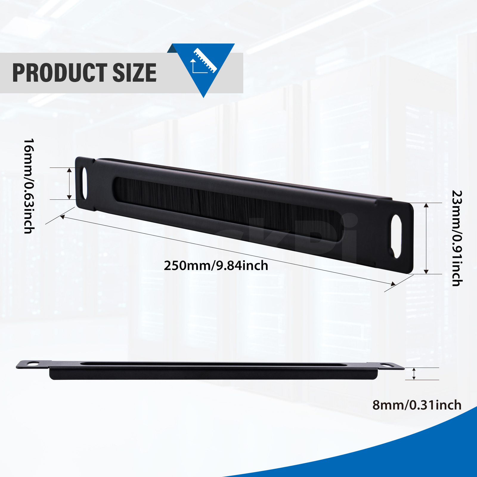 DeskPi 0.5U 10 inch Rack Shelf - Server Rack Shelf review and price