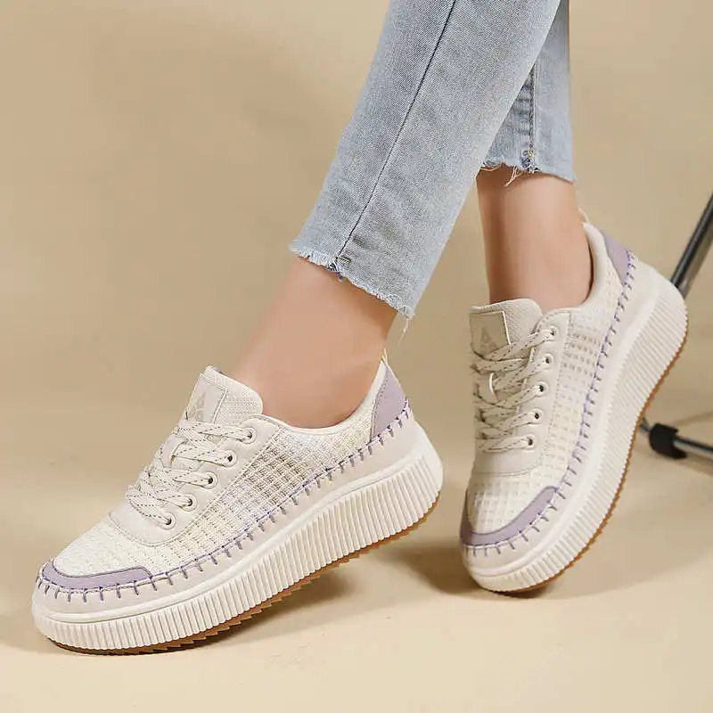 Brown Shoes Woman Flats Autumn - Office Tech Guy review and price
