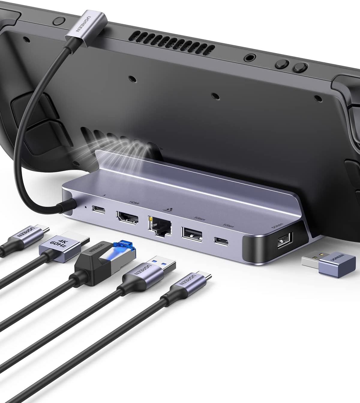 UGREEN Steam Deck Dock 6-in-1  - Docking Station Usb C review and price