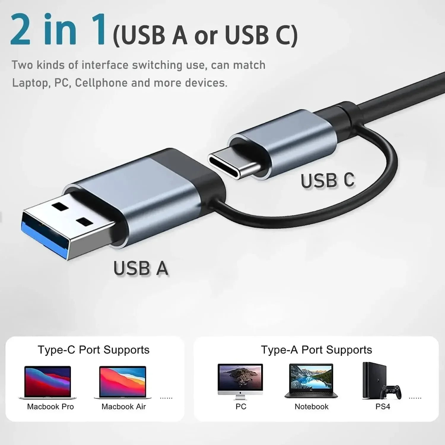 8 In 2 USB-C Hub With 3.0 SD/T - Docking Station Usb C review and price
