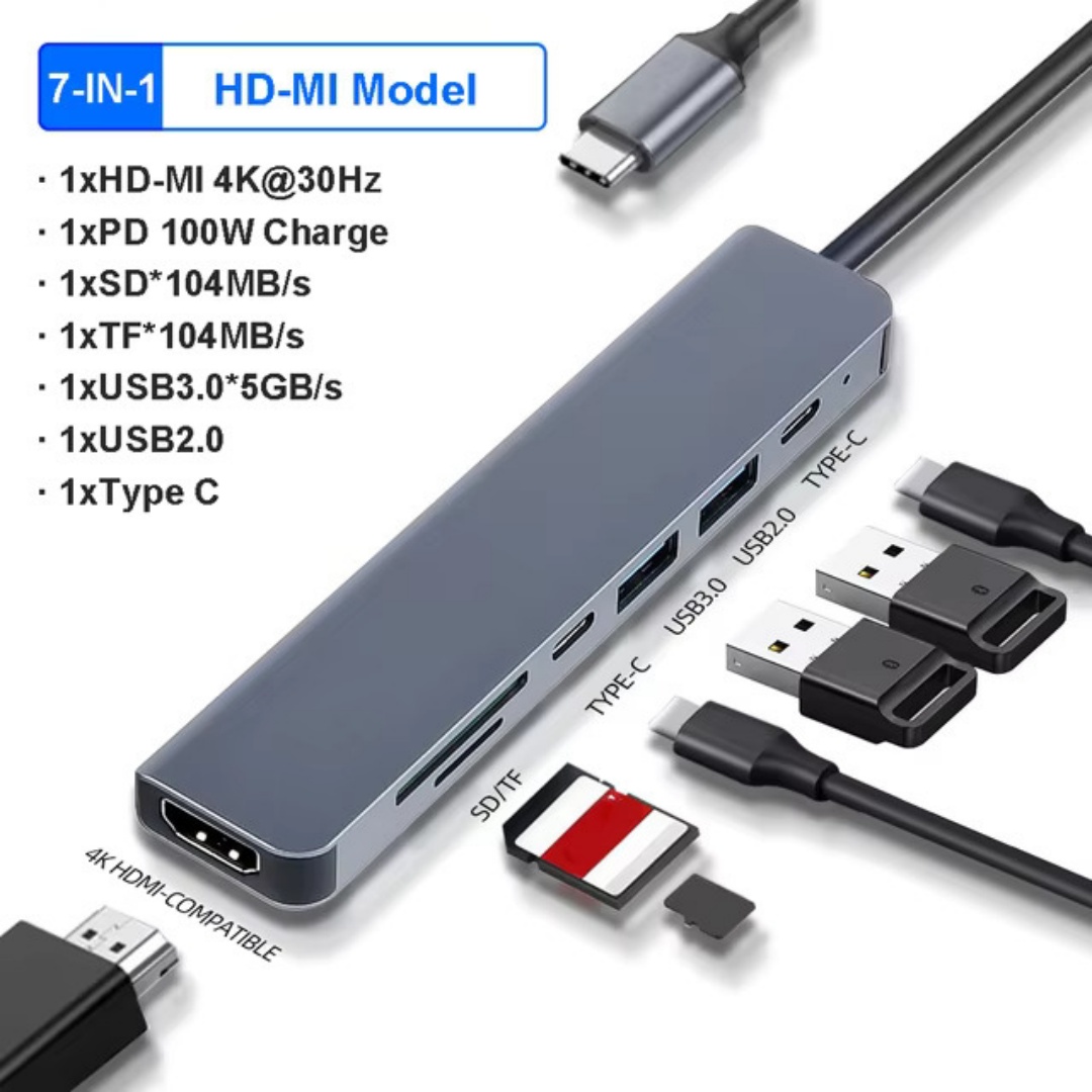 4/7/8/11in1 Docking Hub 4K USB - Docking Station Usb C review and price