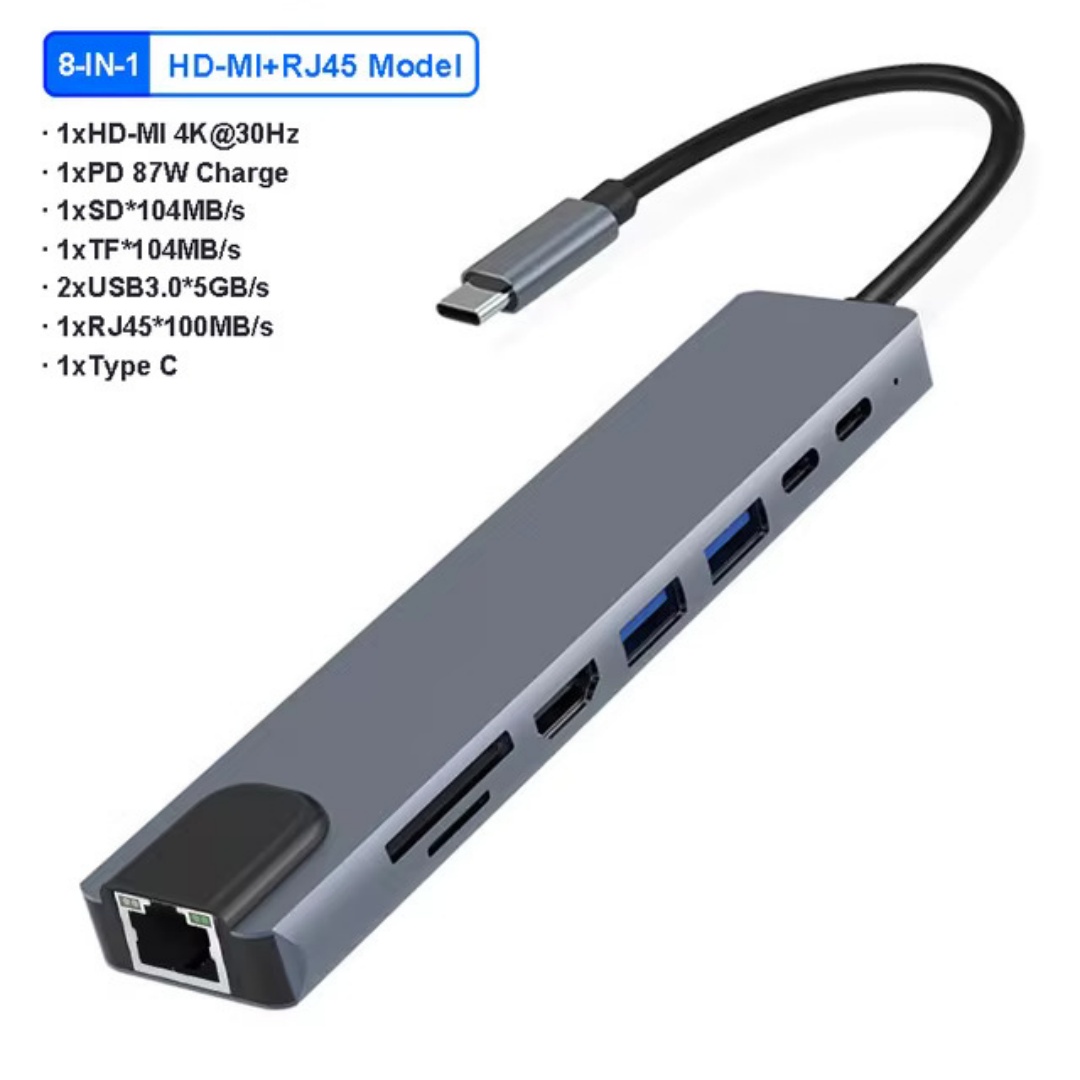 4/7/8/11in1 Docking Hub 4K USB - Docking Station Usb C review and price