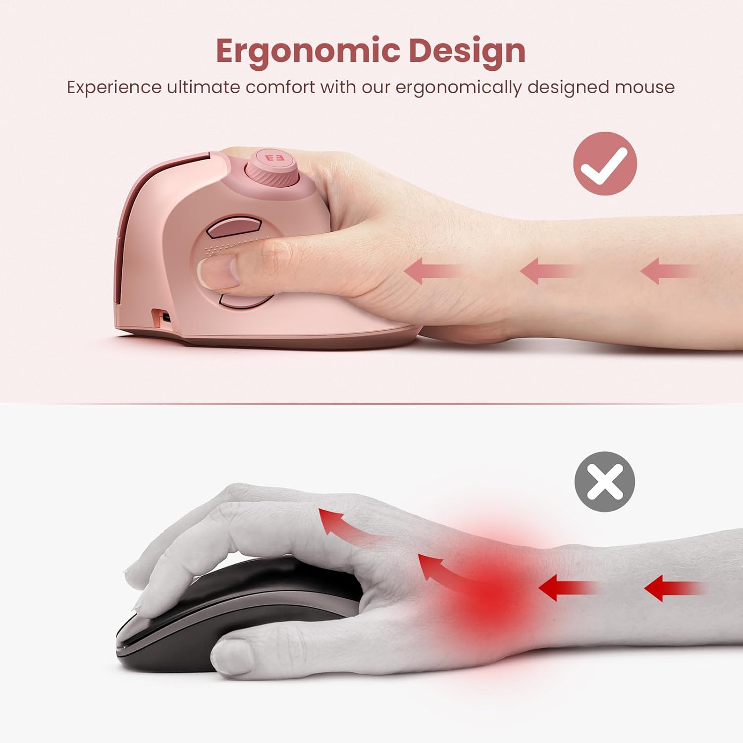 Seenda Ergonomic Bluetooth 2.4 - Ergonomic Mouse Vertical review and price