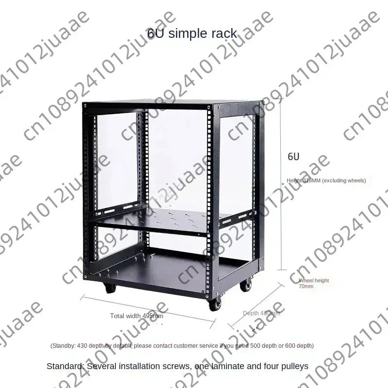 18U Simple Open Network Cabine - Server Rack Shelf review and price